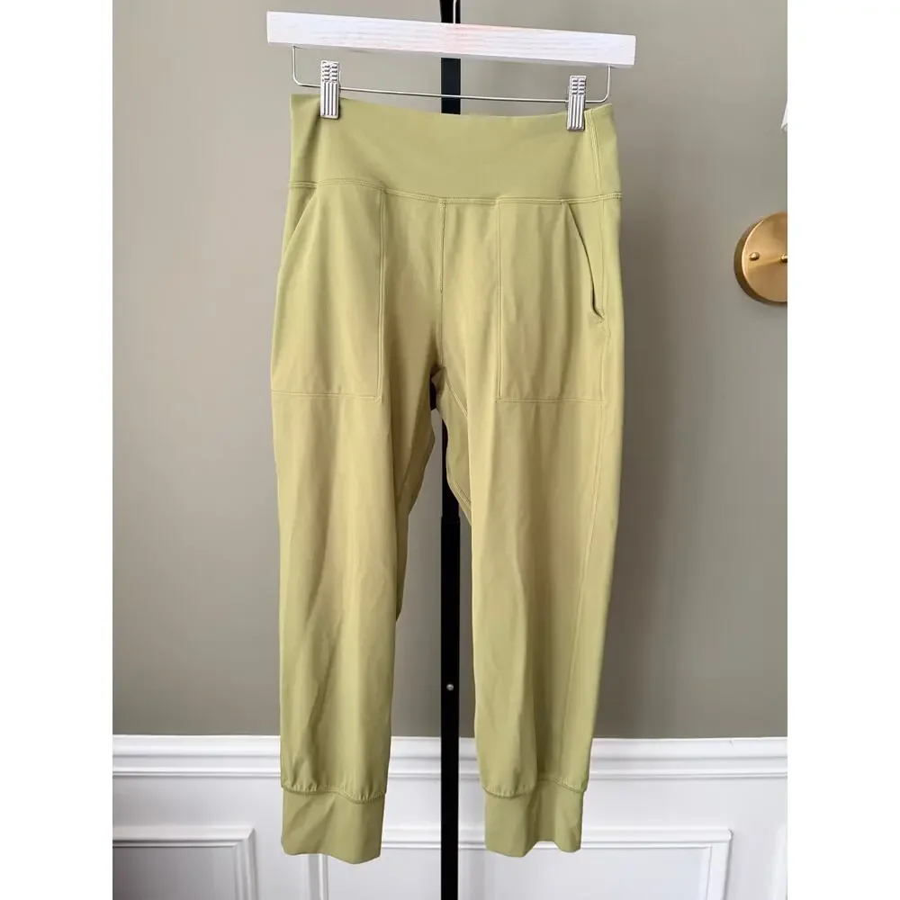 Lululemon Align High-Rise Cropped Jogger Green Size 6